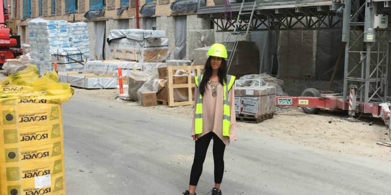 Praktikant fra DTU, diplomingeniør får byggepladserfaring